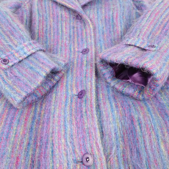 Vintage Bardolino Luxury Mohair Coat Monteselli Original by Primrose Women's S - Picture 6 of 15